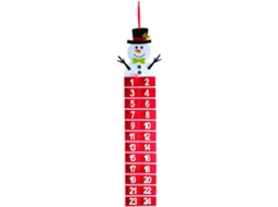Laxiscreed Calendário De Natal De Contagem Decrescente Para Sorpresas E Magia Natalícia