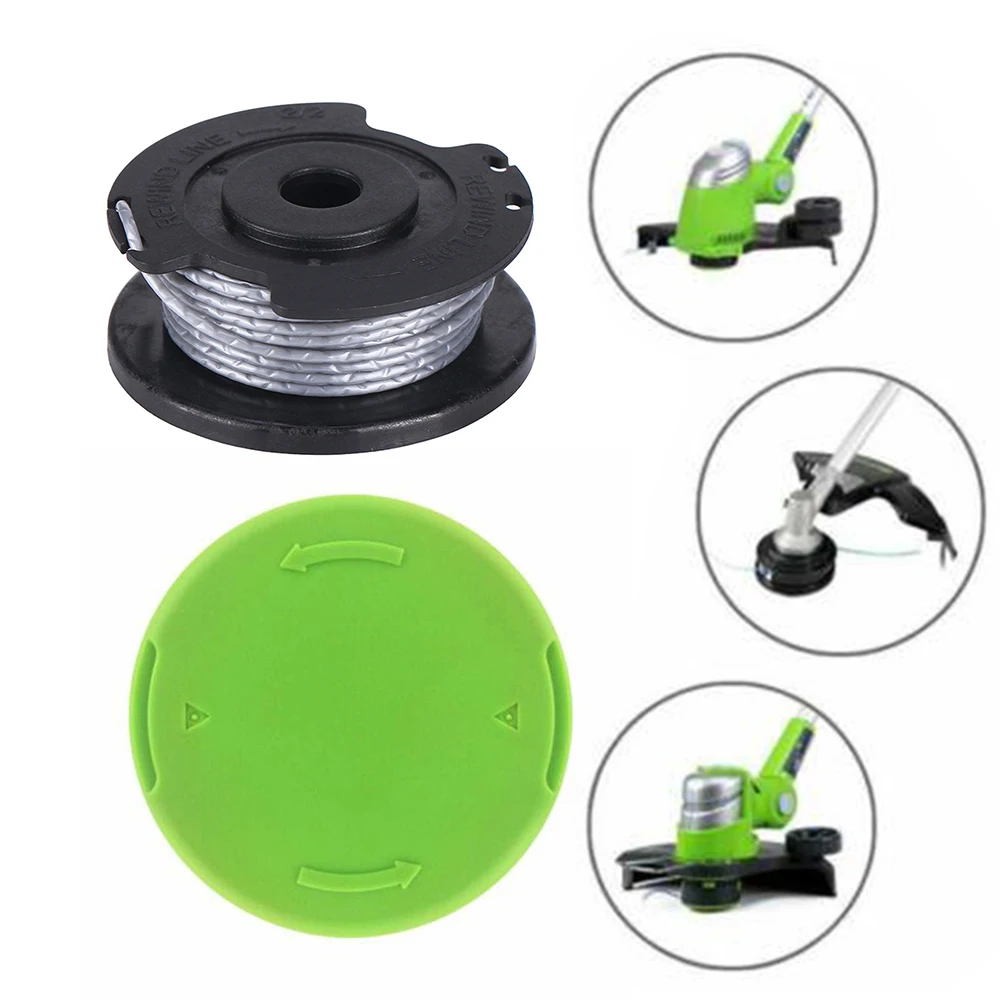 Compatível com Greenworks 21287 24 V Kit com 1,5 Mm x 6 M de Fio para Aparador de Grama AQUAFORGE