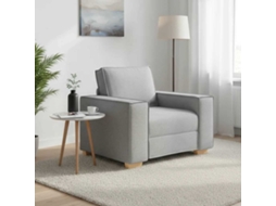Vidaxl Sofá-cadeira Cinza Nuvem 100x78x84 Cm Tecido