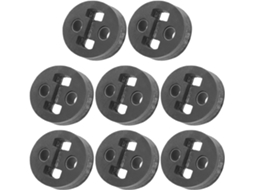 Conjunto De 8 Suportes Isolados Para Carro,montagem Ovais Sistema Escape,pacote Peças