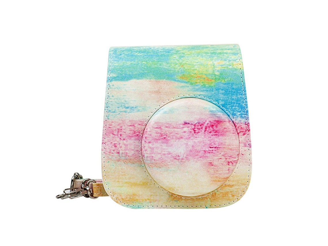 Capa Protetora Retrô Em Pu Cortex Para Câmera Instax Mini 11/9/8-aquaforge