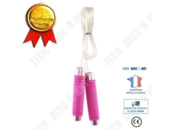 Corda De Pular Td® Ultra Rápida Vermelha 2 Cabos Extras Uso Intensivo Aquaforge