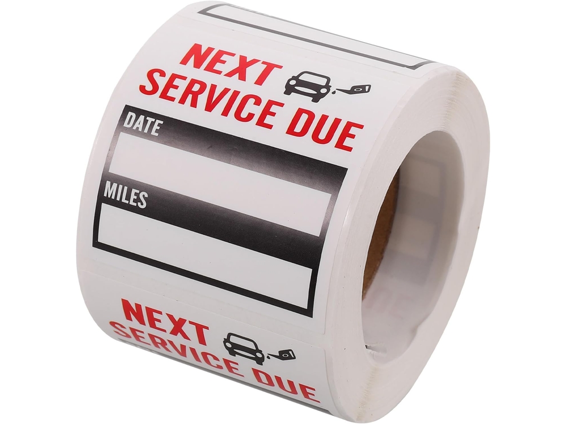 Adesivos práticos para carros, adesivos de papel revestido, 300 unidades, duráveis.
