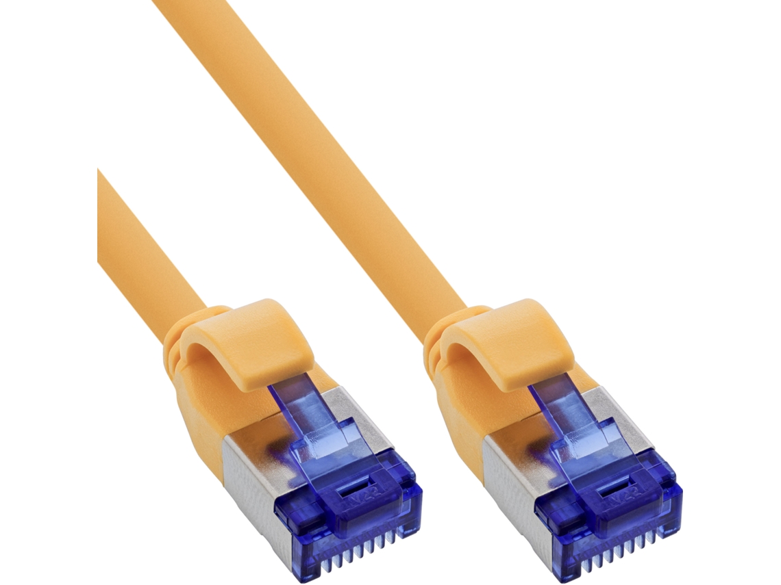 74955y Cabo De Rede Amarelo 0,5 M Cat6a S/ftp Inline (s Stp)