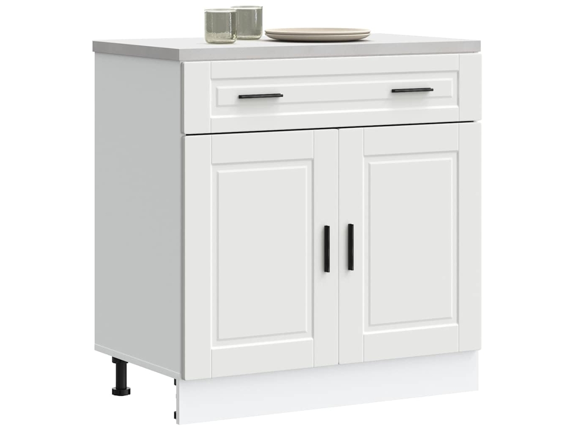 Armãrio Base De Cozinha Porto Derivados De Madeira Branco DKD HOME DECOR