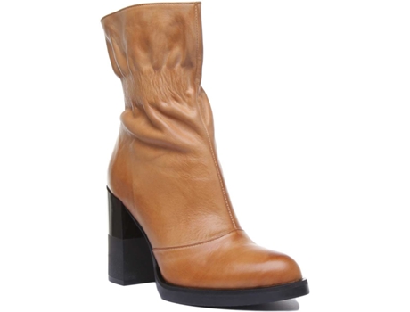 Botas de Mulher JUSTINREESS ENGLAND Pele Castanho (40)
