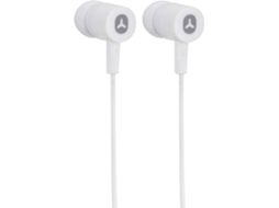 Auriculares com Fio GOODIS Com Microfone (In Ear - Microfone - Branco)