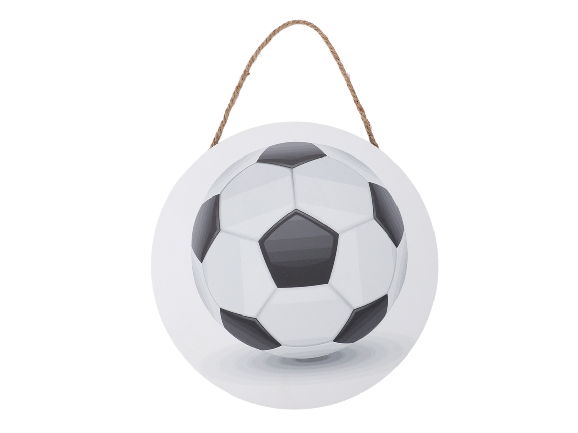 Bola Decorativa de Madeira LAXISCREED para Parede 30cm Jm00876