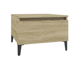 Mesa de Apoio MAISON EXCLUSIVE Derivados de Madeira Carvalho Sonoma 50x46x35 cm