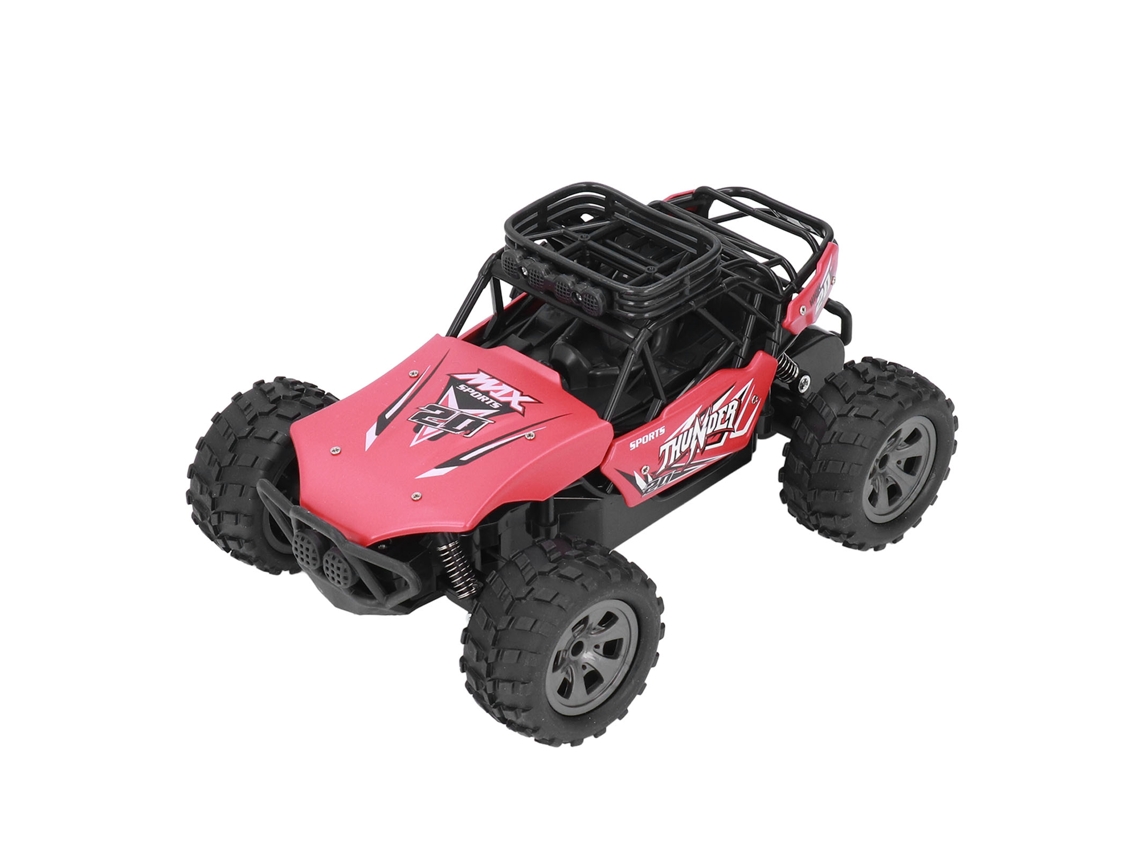 Primerox carro de Controle Remoto 1:18 2.4g Recarregável Usb com Controle para Brinquedo Presente