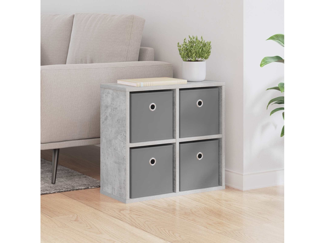 Vidaxl Buffet Cinzento 49,5 X 22 X 47 Cm