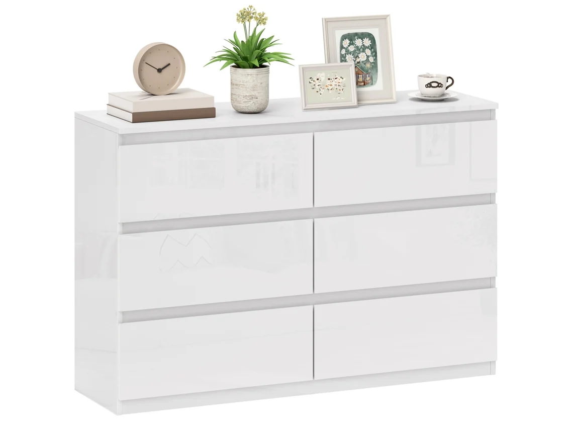 Lote de 2 Mesas de Cabeceira DECORALAR TECH com gaveta e compartimento, 45x40x55cm, verde