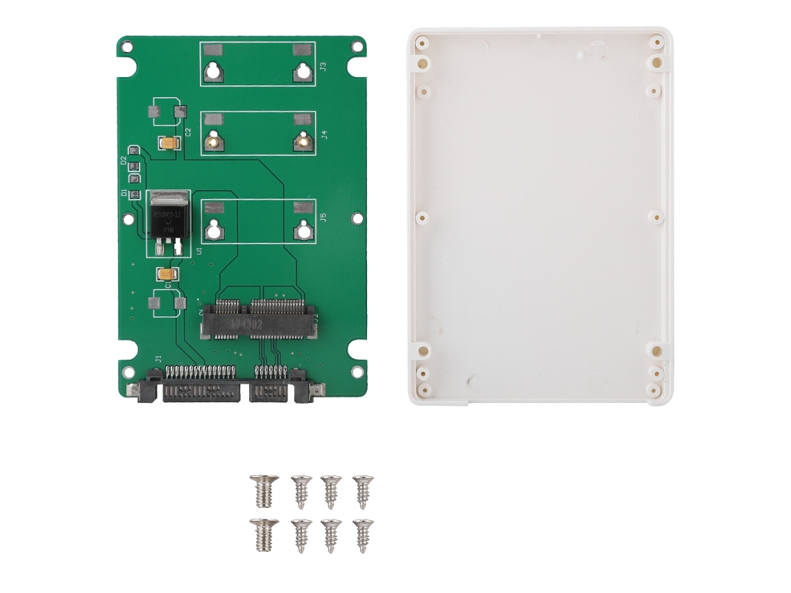 Placa Adaptadora (m.2 Ngff/msata Ssd Para Sata3, Compatível Com Notebook De 2.5")