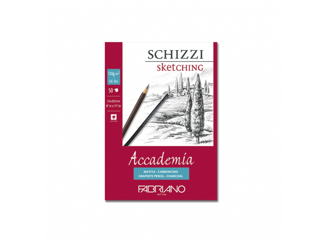 Bloco Accademia 120Gr A4 FABRIANO
