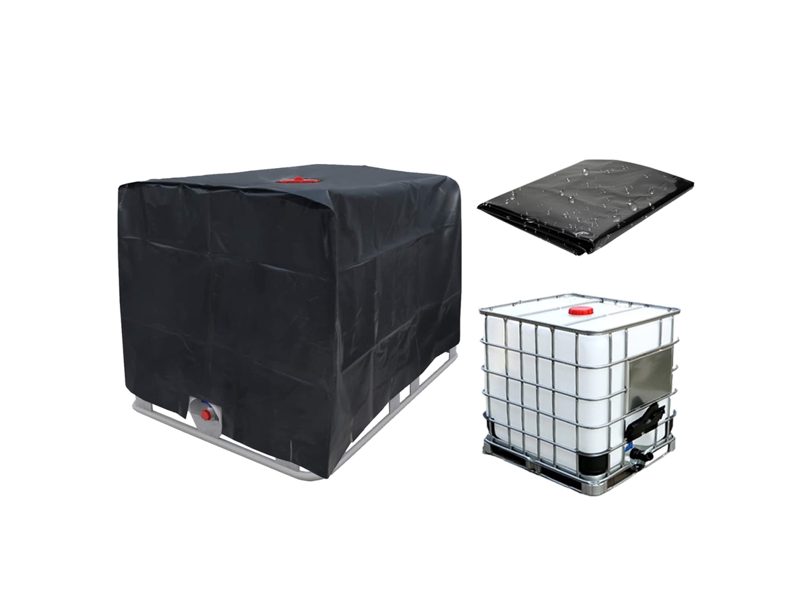 Capa Para Tanque Ibc 420d, Cobertura Protetora Para Tanque De Água 1000l, Ideal Para Reservatório De Água Da Chuva 120x100x116cm Btforus