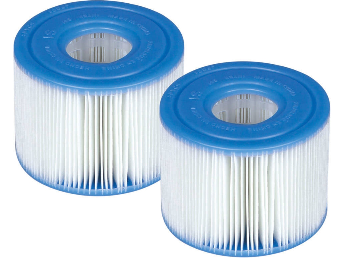 Pack de 2 Cartuchos INTEX (PVC - 10.5x10.5x7.3 cm)