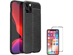 Kit Capa e Película para iPhone 12PHONESHIELD BD-LC&9D-BK-IP-12 Preto