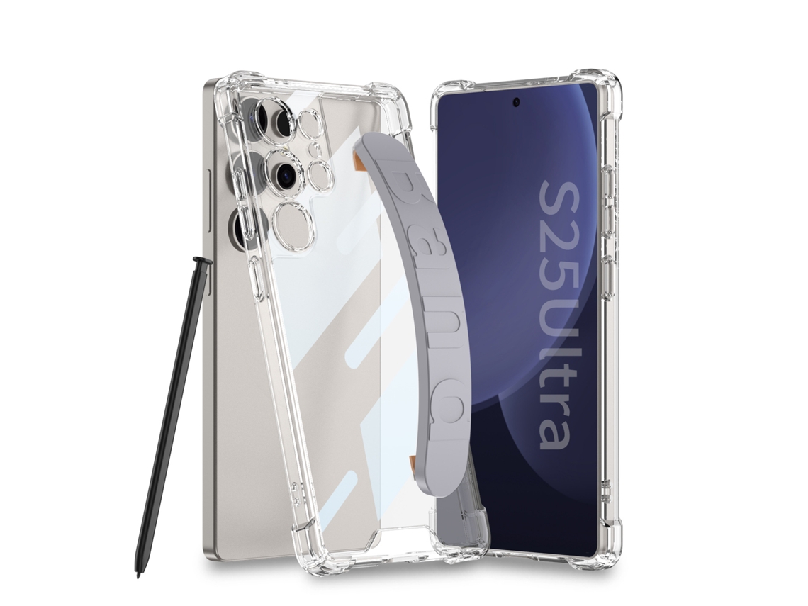 Capa Eifson Para Samsung Galaxy S25 Ultra, Capa Eifson Traseira Rígida De Pc Transparente (cinza)