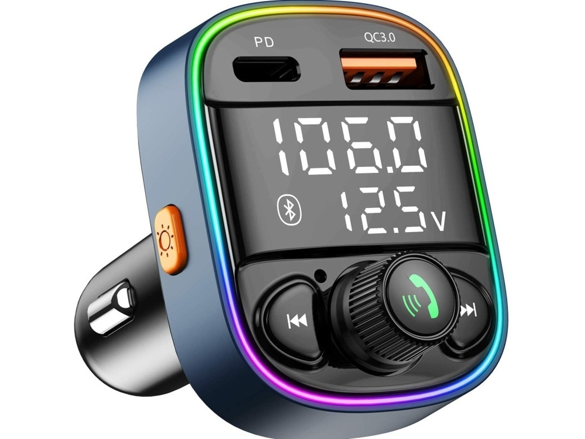 Transmissor Fm Bluetooth Veicular, Mãos-livres
