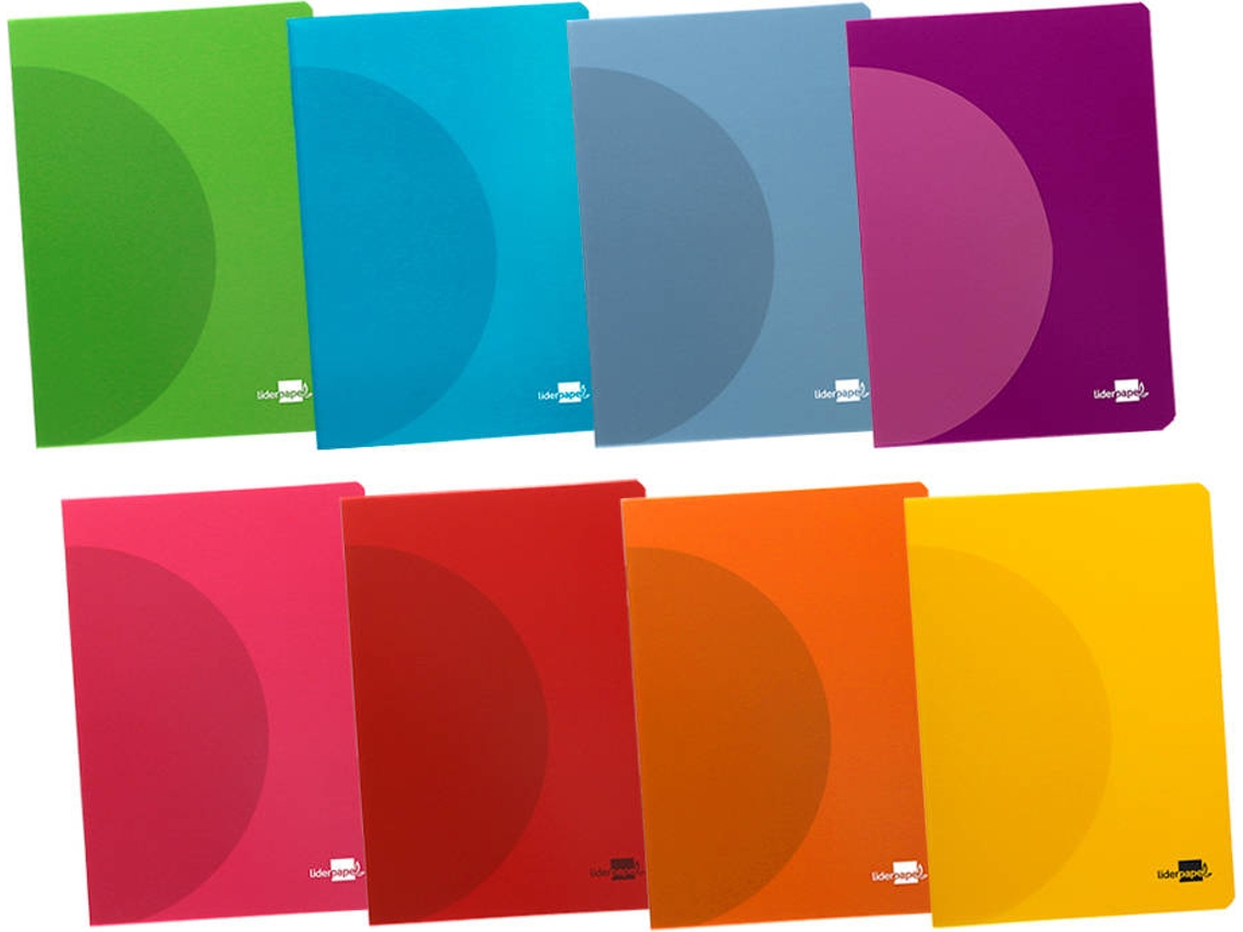 Caderno Agrafado LIDERPAPEL 360 48F A4 Quadriculado