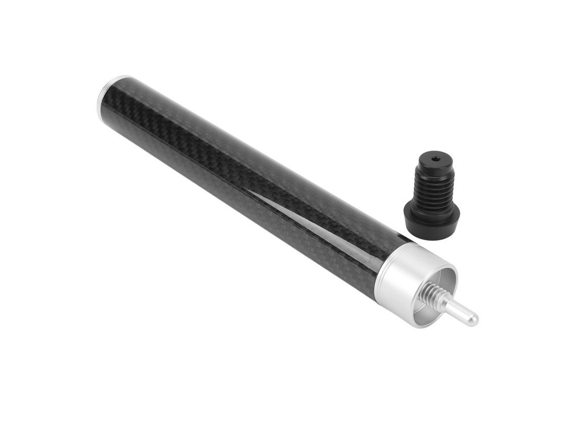Extensão De Taco De Bilhar 9 Polegadas Carbono Controle Aprimorado Toque Confortável Para Taco Cuetec