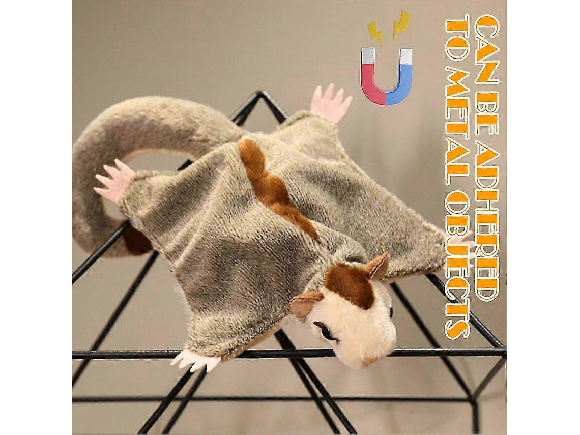 Brinquedo De Pelúcia Esquilo Voador Magnético