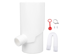 Desviador De Água Da Chuva 8cm Branco Para Coleta