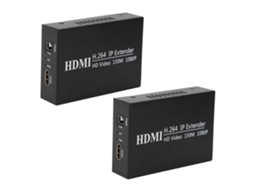 Laxiscreed Extensor Hdmi Com Transmissão Por Ethernet Até 150 Metros, Compatível Com Cabos Rj45