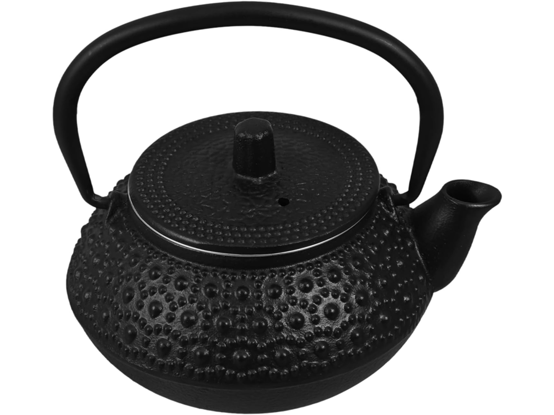 Bule De Ferro Fundido De 0,3l Com Infusor, Para Chá A Granel.