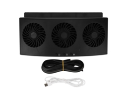 Ventilador de Exaustão Solar 1.5W para Carro | S/MARCA