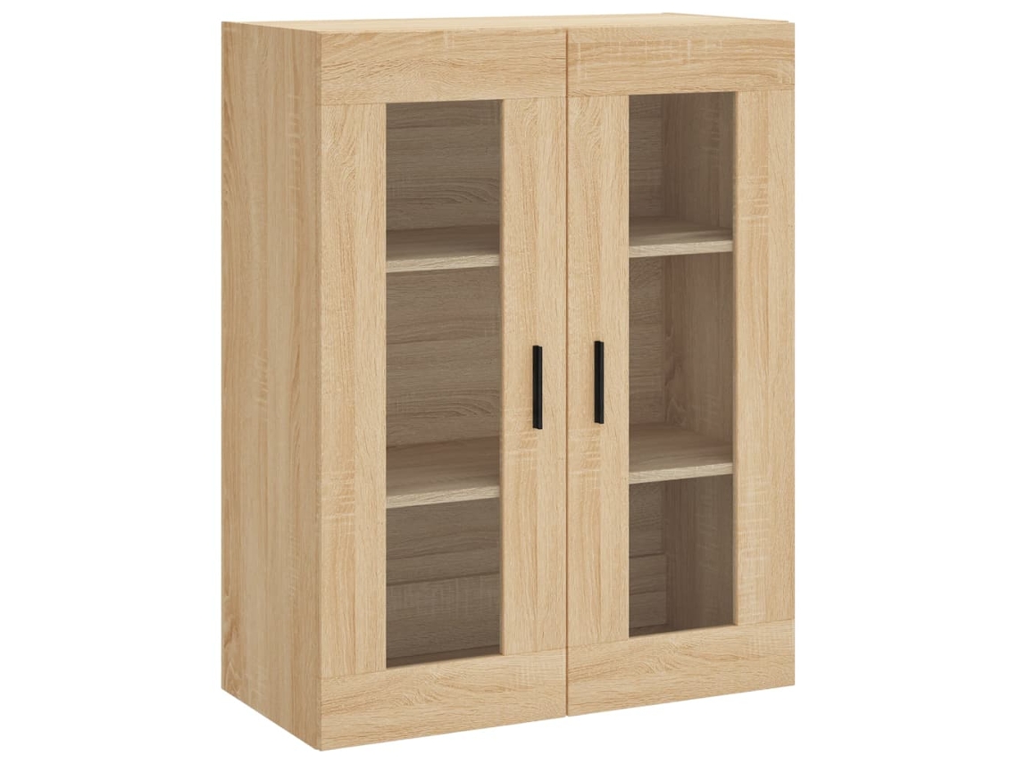 Wall Mounted Cabinet, Wall Mounted Cabinets Vidaxl Marrom Madeira Processada (n/a)