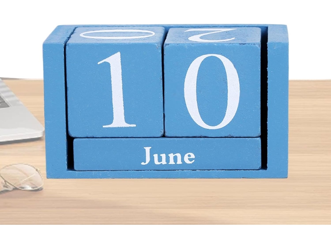 Blocos Calendário Decoração Simples