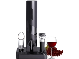 Abridor De Vinho Elétrico - Saca-rolhas - 6 Peças