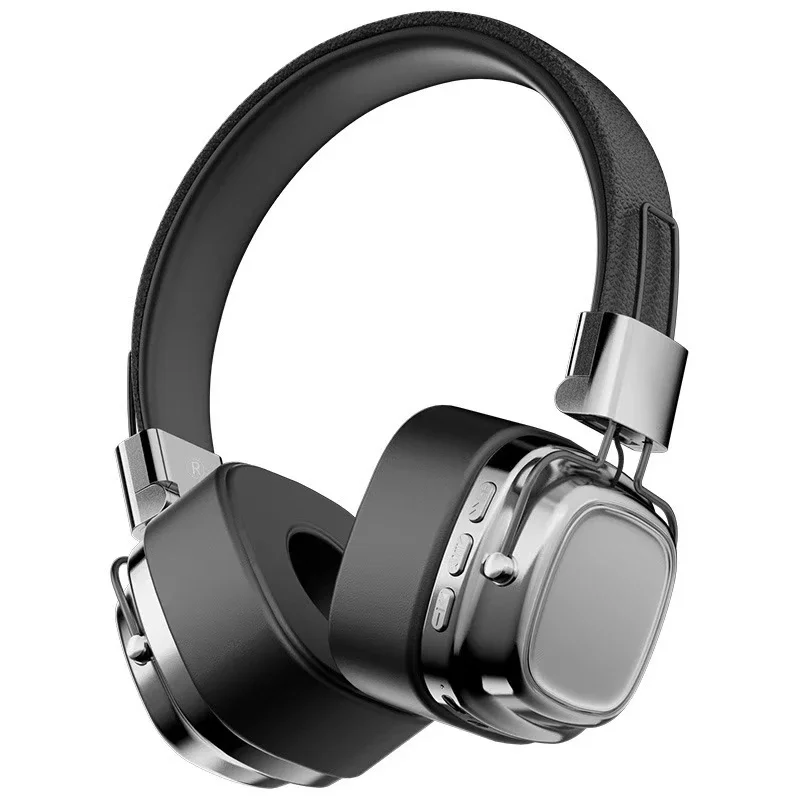 Fones De Ouvido Bluetooth Sem Fio Dobráveis De 5,3 Polegadas (prateado E Preto)