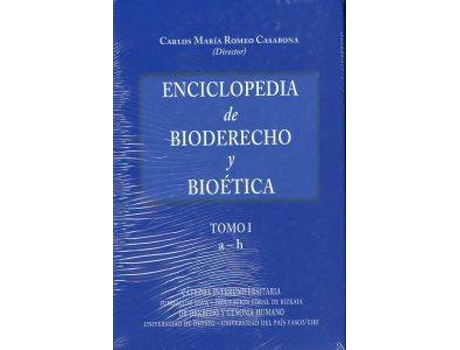 Livro Enciclopedia De Bioderecho Y Bioética de Carlos María Romeo Casabona (Espanhol)