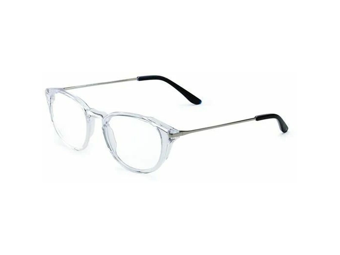 Armação de óculos de grau masculina Vuarnet VL18020003 (transparente - acetato - 145 mm - Ø 53 mm)