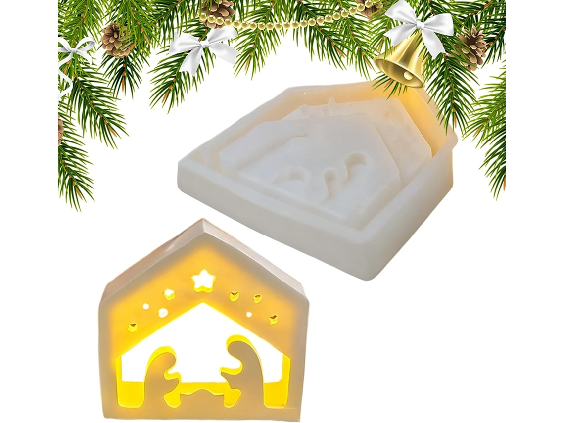 Moldes De Silicone Para O Presépio De Natal