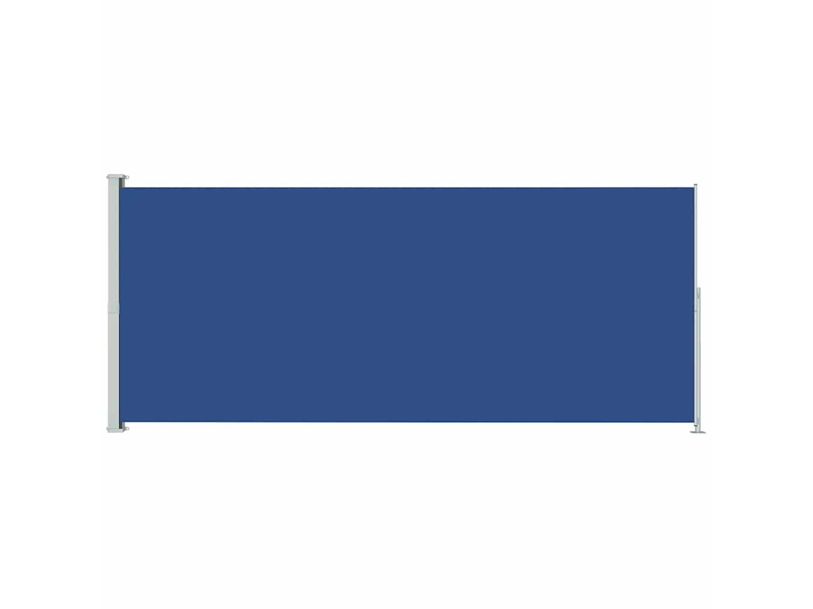 Side Awning, Side Awnings Vidaxl Azul Tecido (180 X 500 Cm)