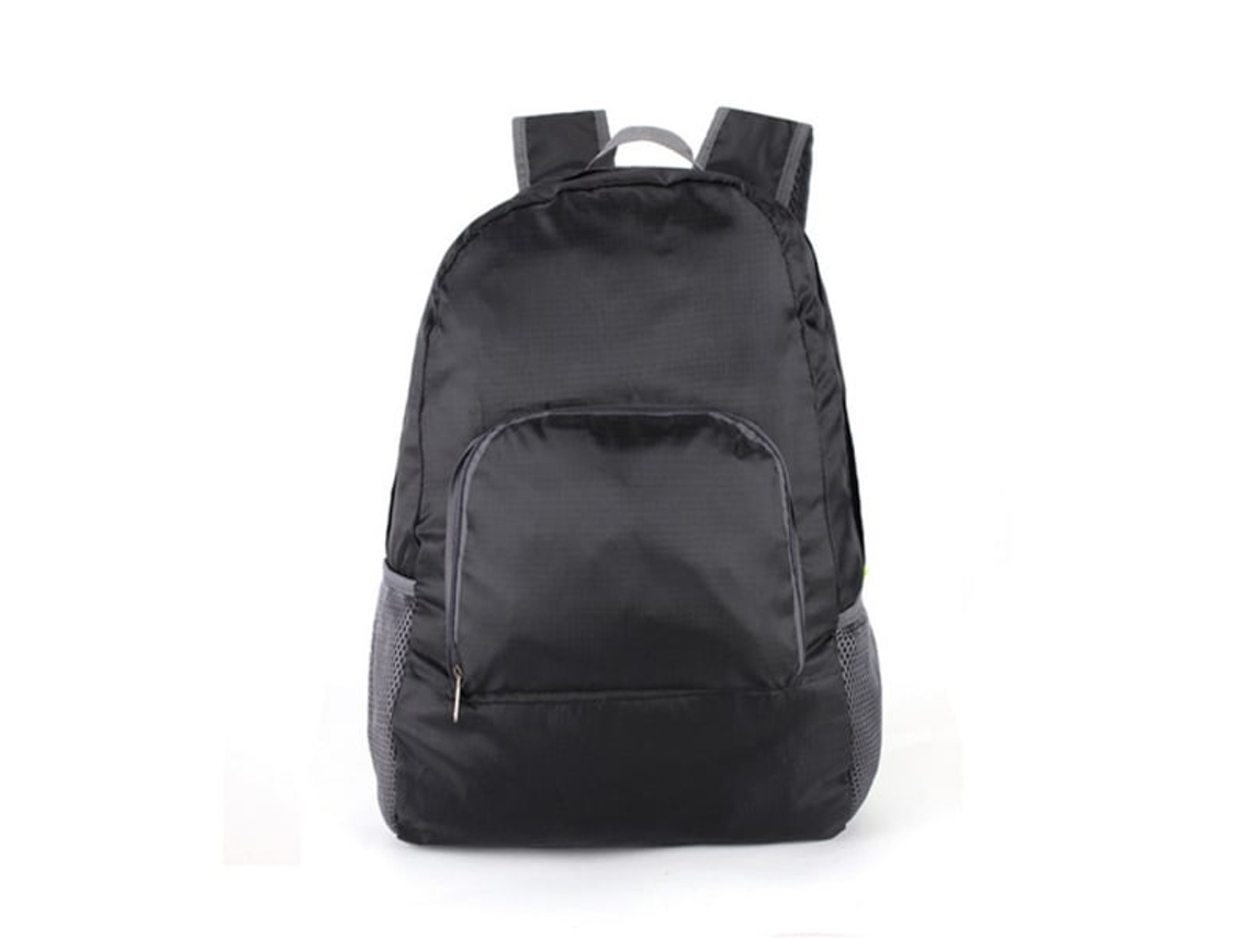 Mochila Dobrável Impermeável Para Caminhadas, Para Viagens, Preta, Yux, Para Transporte E Organização Prática Dos Artigos Indicados
