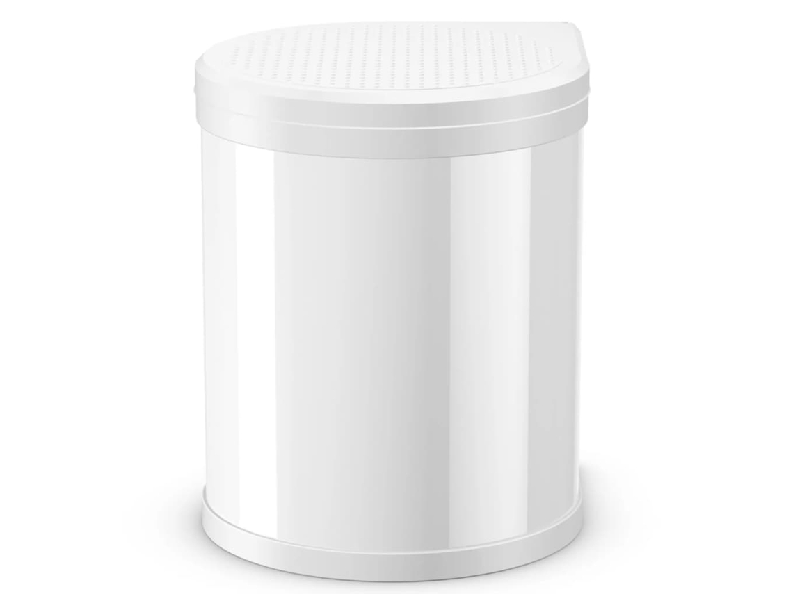Caixote de lixo HAILO Branco Aço (28.9 x 36.5)