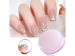 French Nail Art Stamp Jelly Cream Silicone Stamping Polish Transfer Tips Manicure Tools Soft Nail Stamper Kit Diy Nail Art Decoration ZMDECQNA