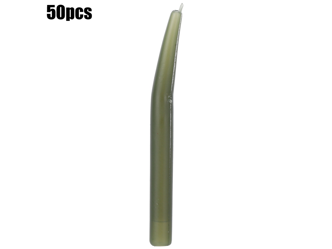 Manga Silicone Carpa Verde Profundo 50pcs