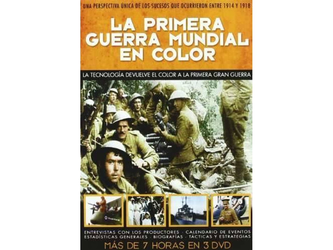 DVD Pack First World War I in colours / Pack La Primera Guerra Mundial En Color (Edição em Espanhol)