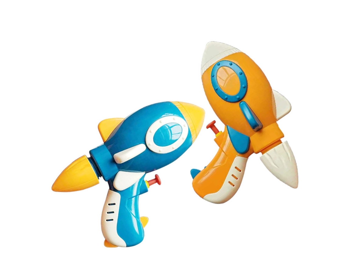 2pcs Brinquedos De Lançamento De Água Infantil Estilo Foguete De Espaço Para Verão Piscina Praia Meninos Meninas