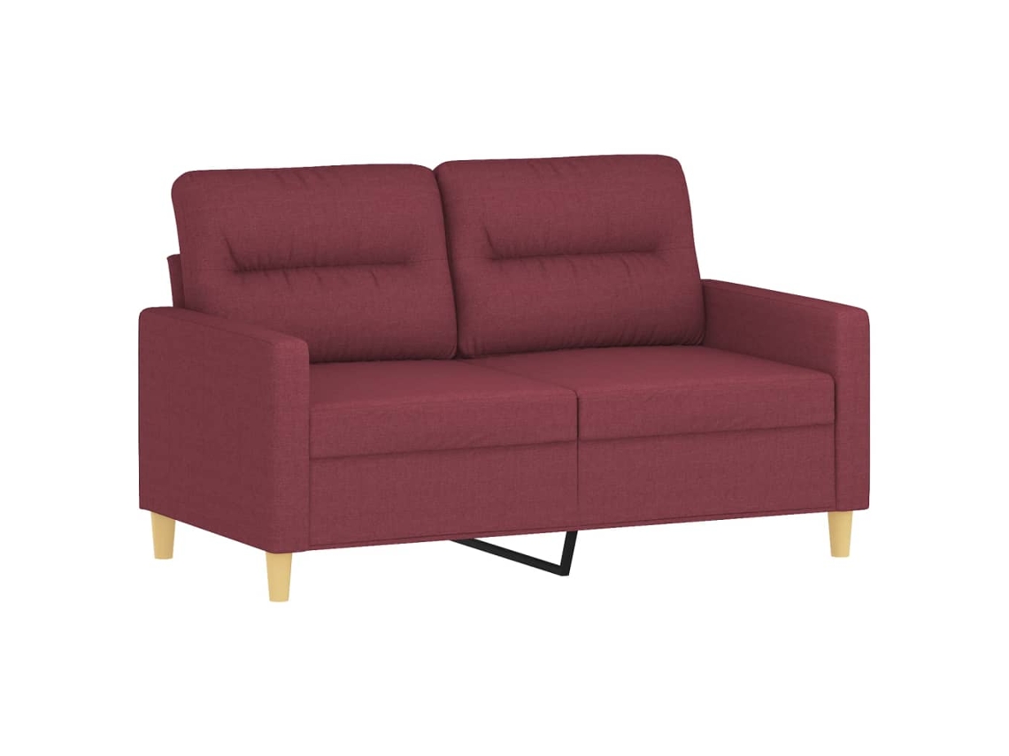 2-seater Sofa, 2-seater Sofas Vidaxl Vermelho Tecido (n/a)