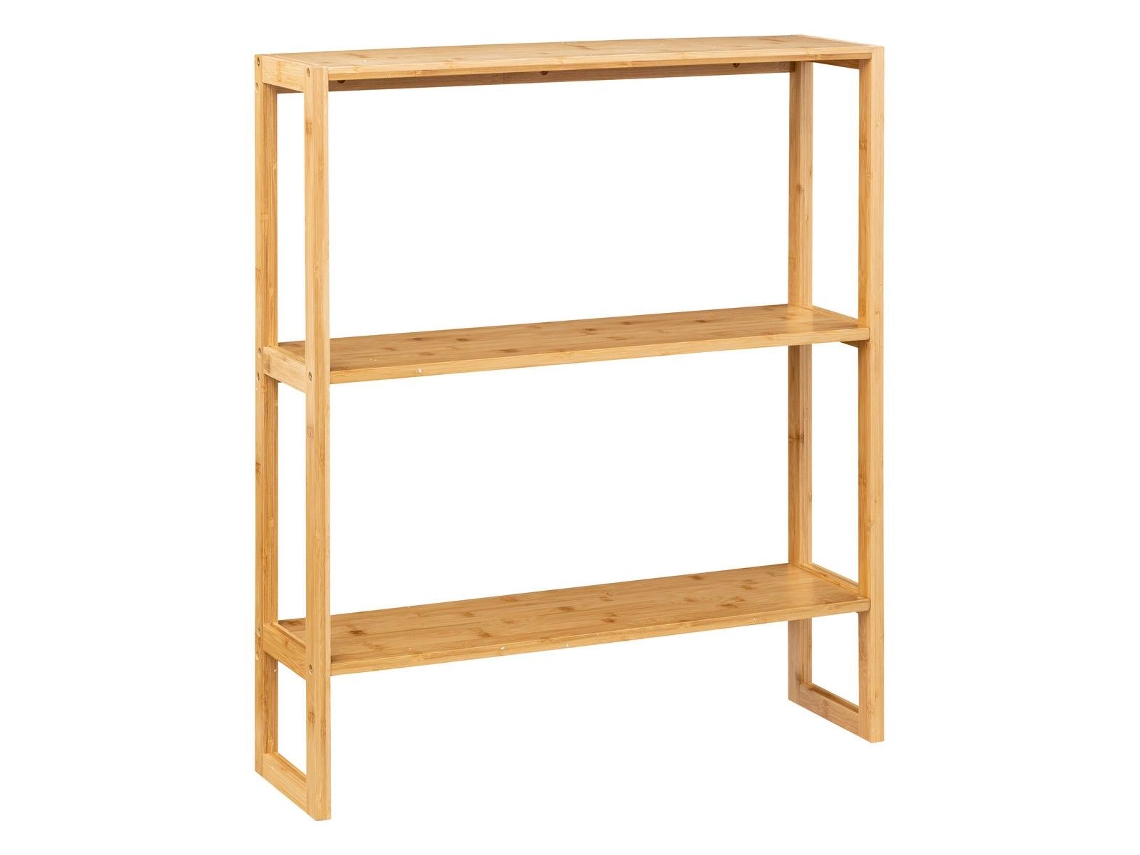 Laboratório De Prateleira De Bambu N Modul 2 Níveis 20Cm 5 FIVE SIMPLY SMART