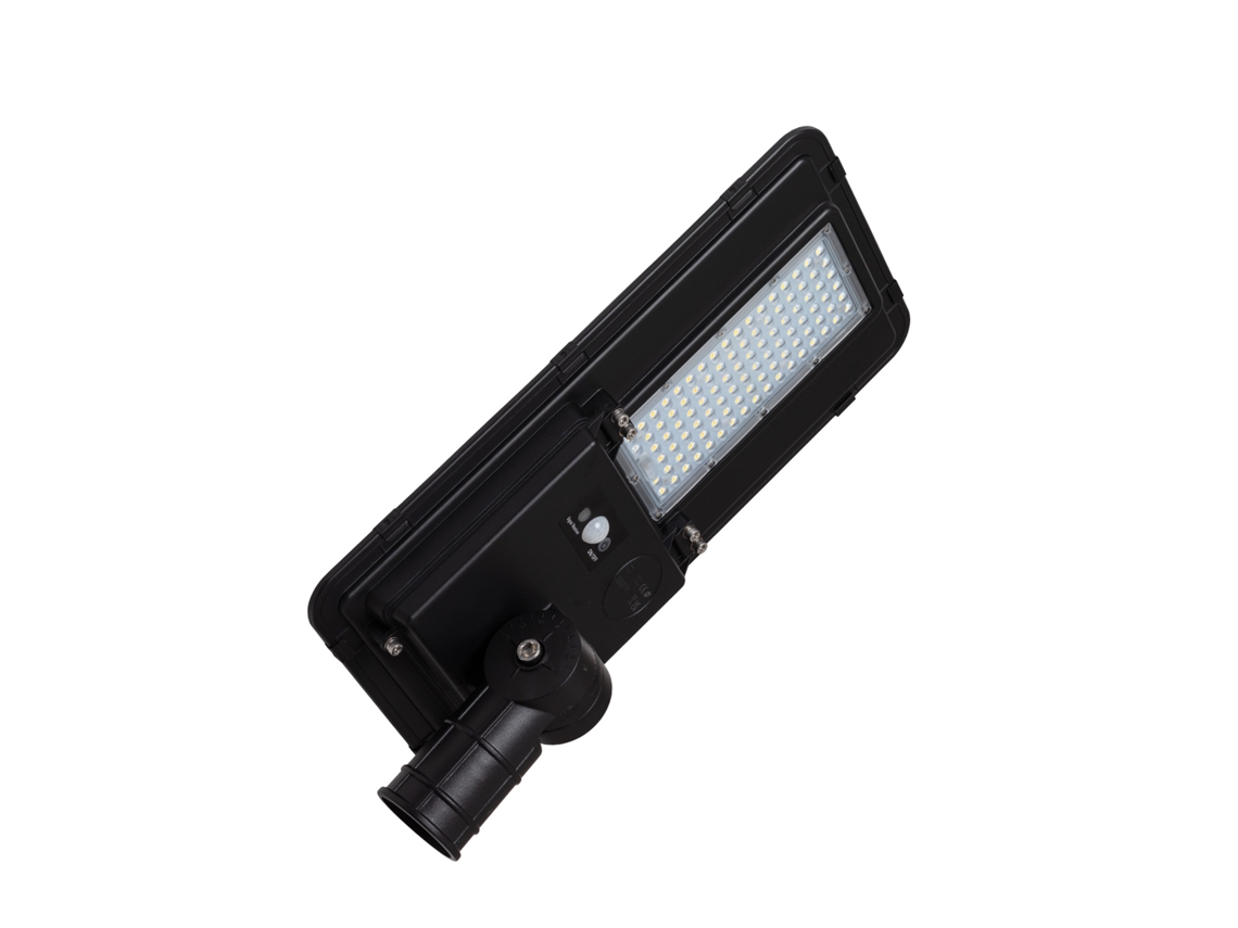 Luminária Solar Led 4500 Lm 160 Lm/w Sinai com MPPT e Sensor de Movimento para Iluminação Pública 4000k Branco Neutro Ledkia