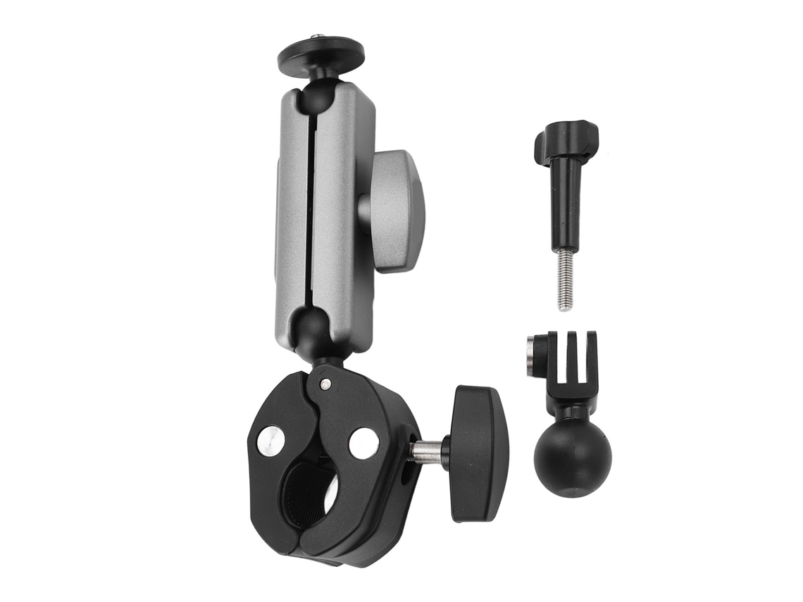 Camera Motorcycle Mount Strong Bearing Capacity Solid Structure 360 Deg Rotation Action Camera Handlebar Mount LAXISCREED