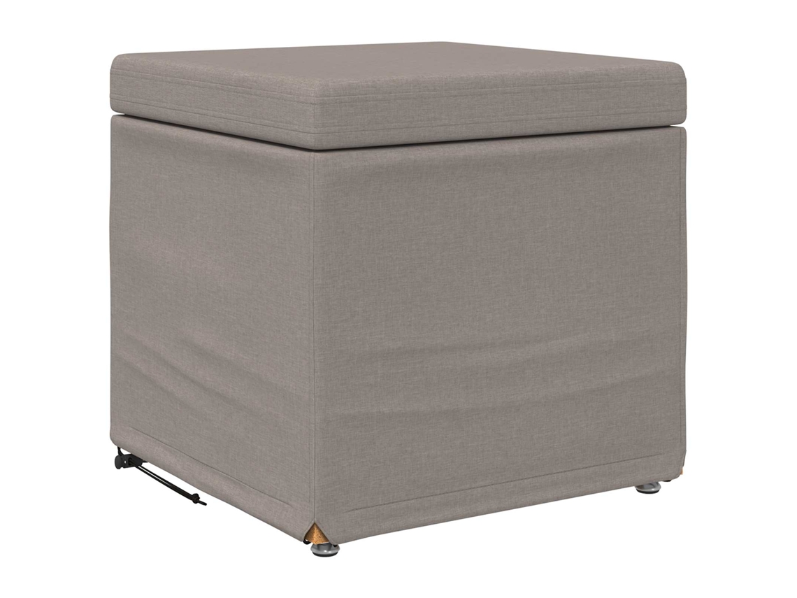 Maison Exclusive - Banqueta Cinzento-acastanhado 41 X 41 X 40 Cm