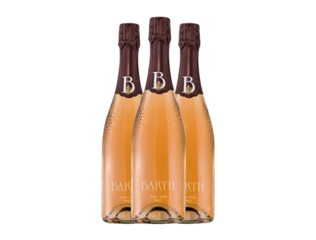 Espumante rosé BARTH Rosé Sekt Pinot Preto Brut Rheingau (0.75 L - 3 Unidades)